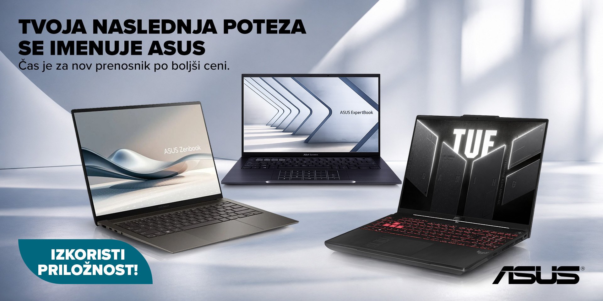 Akcijska ponudba Asus prenosnikov